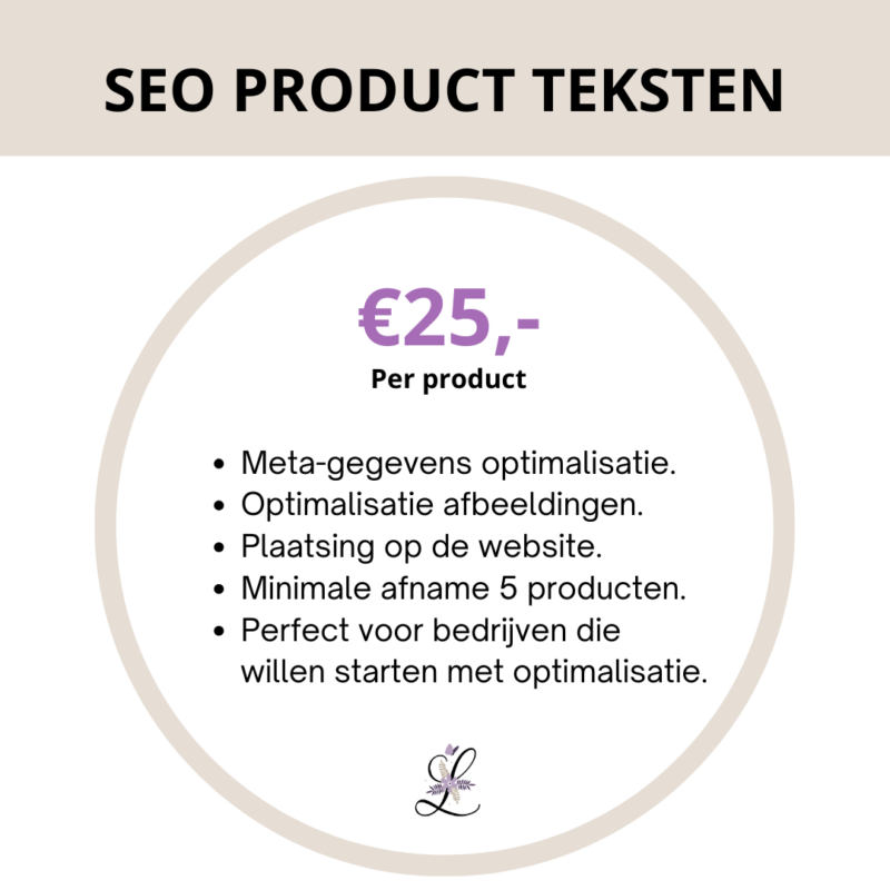 SEO product teksten uitbesteden