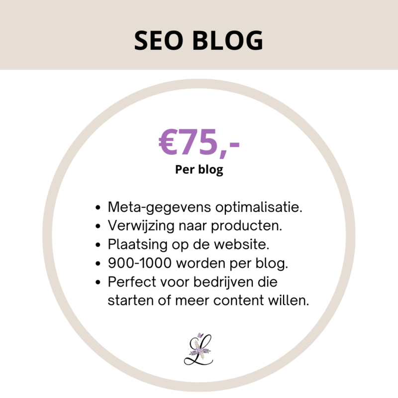 SEO blog uitbesteden